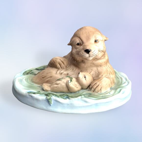 Endagered Species "California Sea Otter" by Sadako Mano #1071 / 5000 - 1981 - Picture 4 of 9